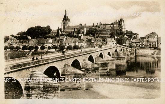 Cartes postales anciennes > CARTES POSTALES > carte postale ancienne > cartes-postales-ancienne.com Centre val de loire  Loiret Gien