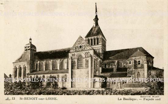 Cartes postales anciennes > CARTES POSTALES > carte postale ancienne > cartes-postales-ancienne.com Centre val de loire  Loiret Saint Benoit Sur Loire