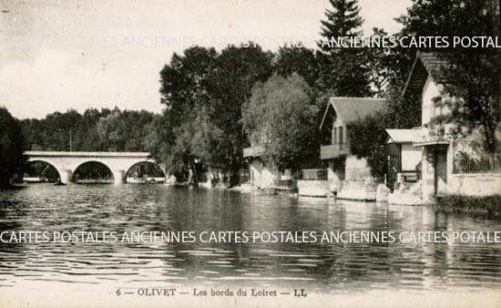 Cartes postales anciennes > CARTES POSTALES > carte postale ancienne > cartes-postales-ancienne.com Centre val de loire  Loiret Olivet