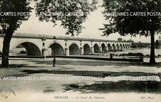 Cartes postales anciennes > CARTES POSTALES > carte postale ancienne > cartes-postales-ancienne.com Centre val de loire  Loiret Orleans