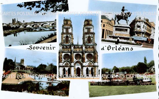 Cartes postales anciennes > CARTES POSTALES > carte postale ancienne > cartes-postales-ancienne.com Centre val de loire  Loiret Orleans