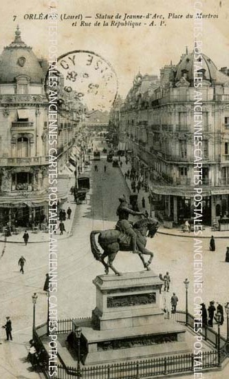 Cartes postales anciennes > CARTES POSTALES > carte postale ancienne > cartes-postales-ancienne.com Centre val de loire  Loiret Orleans