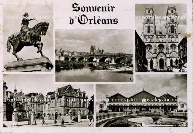Cartes postales anciennes > CARTES POSTALES > carte postale ancienne > cartes-postales-ancienne.com Centre val de loire  Loiret Orleans