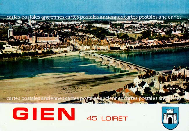 Cartes postales anciennes > CARTES POSTALES > carte postale ancienne > cartes-postales-ancienne.com Centre val de loire  Loiret Gien