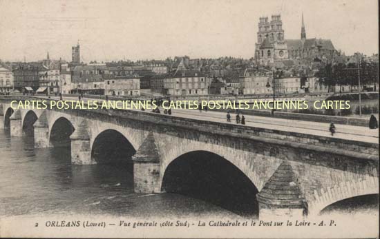 Cartes postales anciennes > CARTES POSTALES > carte postale ancienne > cartes-postales-ancienne.com Centre val de loire  Loiret Orleans