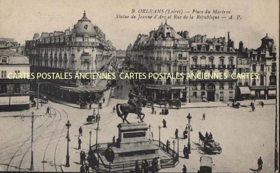Cartes postales anciennes > CARTES POSTALES > carte postale ancienne > cartes-postales-ancienne.com Centre val de loire  Loiret Orleans