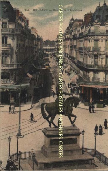 Cartes postales anciennes > CARTES POSTALES > carte postale ancienne > cartes-postales-ancienne.com Centre val de loire  Loiret Orleans