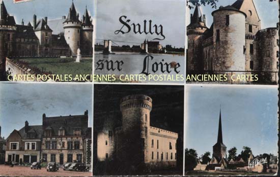 Cartes postales anciennes > CARTES POSTALES > carte postale ancienne > cartes-postales-ancienne.com Centre val de loire  Loiret Sully Sur Loire