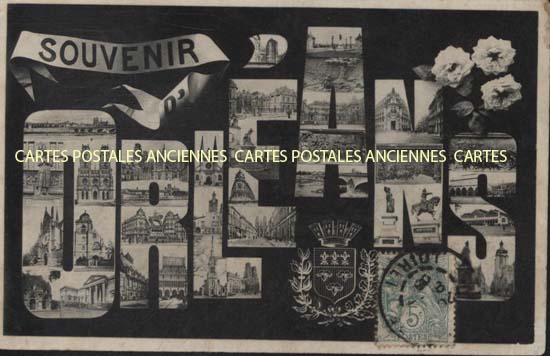 Cartes postales anciennes > CARTES POSTALES > carte postale ancienne > cartes-postales-ancienne.com Centre val de loire  Loiret Orleans