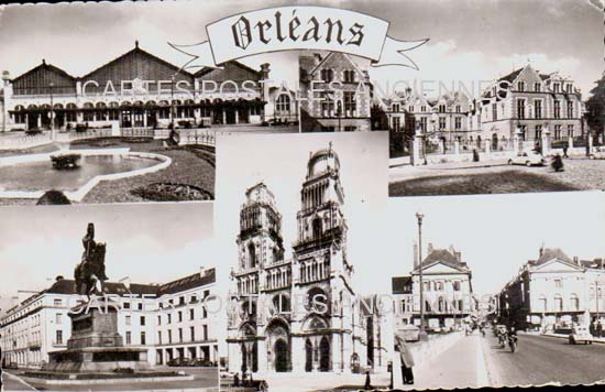 Cartes postales anciennes > CARTES POSTALES > carte postale ancienne > cartes-postales-ancienne.com Centre val de loire  Loiret Orleans