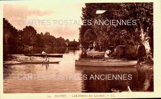 Cartes postales anciennes > CARTES POSTALES > carte postale ancienne > cartes-postales-ancienne.com Centre val de loire  Loiret Olivet