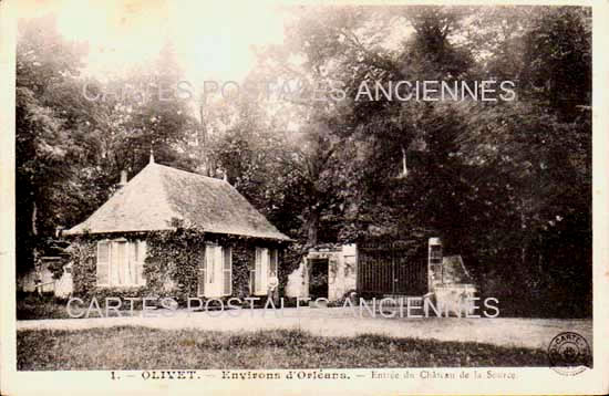 Cartes postales anciennes > CARTES POSTALES > carte postale ancienne > cartes-postales-ancienne.com Centre val de loire  Loiret Olivet