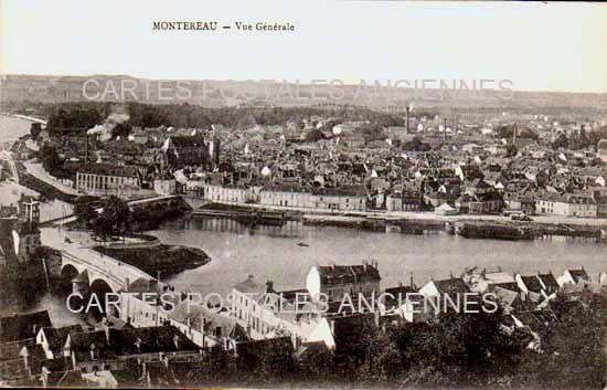 Cartes postales anciennes > CARTES POSTALES > carte postale ancienne > cartes-postales-ancienne.com Centre val de loire  Loiret Montereau