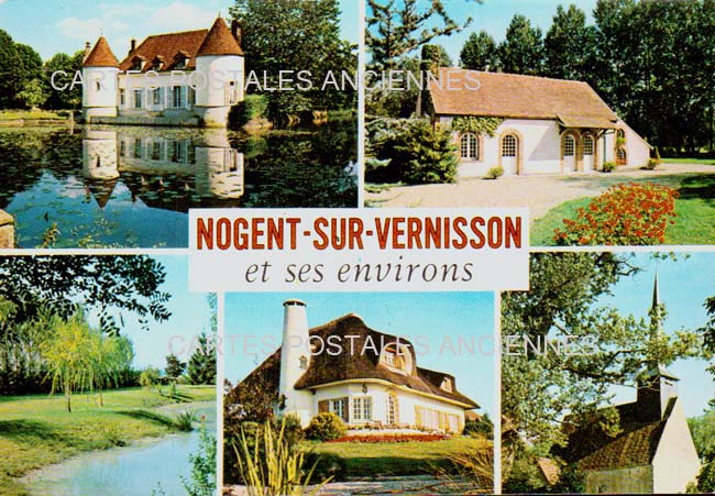 Cartes postales anciennes > CARTES POSTALES > carte postale ancienne > cartes-postales-ancienne.com Centre val de loire  Loiret Nogent Sur Vernisson