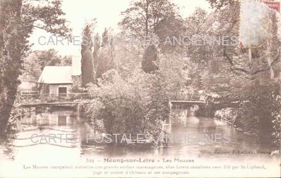 Cartes postales anciennes > CARTES POSTALES > carte postale ancienne > cartes-postales-ancienne.com Centre val de loire  Loiret Meung Sur Loire