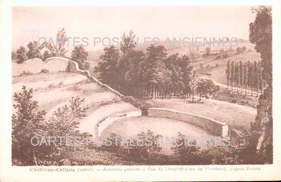 Cartes postales anciennes > CARTES POSTALES > carte postale ancienne > cartes-postales-ancienne.com Centre val de loire  Loiret Chatillon Coligny