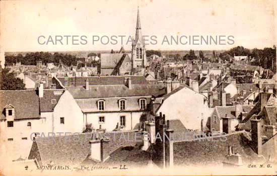 Cartes postales anciennes > CARTES POSTALES > carte postale ancienne > cartes-postales-ancienne.com Centre val de loire  Loiret Montargis