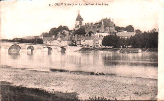 Cartes postales anciennes > CARTES POSTALES > carte postale ancienne > cartes-postales-ancienne.com Centre val de loire  Loiret Gien