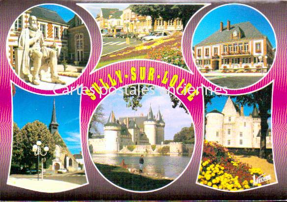 Cartes postales anciennes > CARTES POSTALES > carte postale ancienne > cartes-postales-ancienne.com Centre val de loire  Loiret Sully Sur Loire