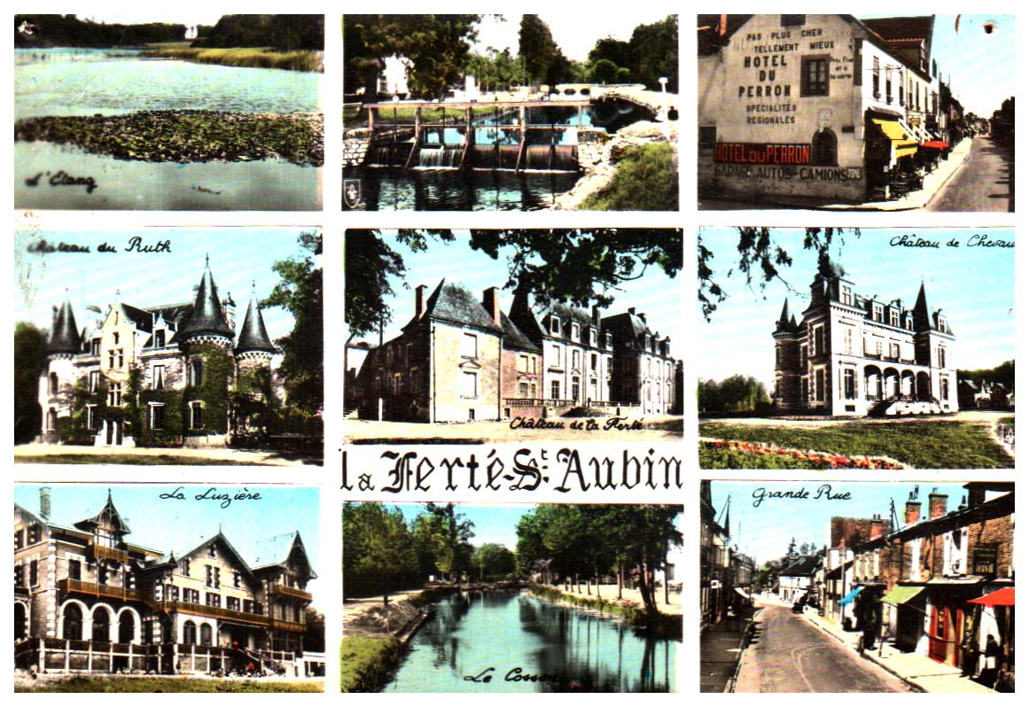 Cartes postales anciennes > CARTES POSTALES > carte postale ancienne > cartes-postales-ancienne.com Centre val de loire  Loiret La Ferte Saint Aubin