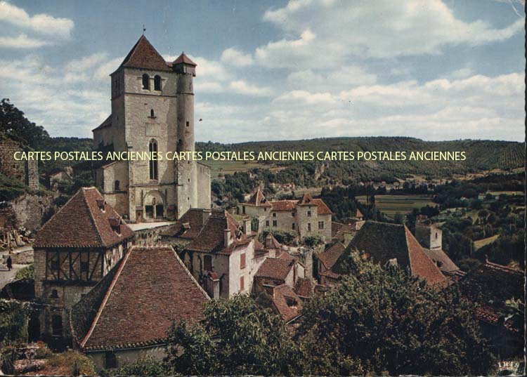 Cartes postales anciennes > CARTES POSTALES > carte postale ancienne > cartes-postales-ancienne.com Occitanie Lot Saint Cirq Lapopie