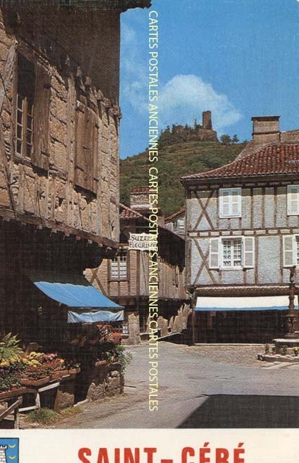 Cartes postales anciennes > CARTES POSTALES > carte postale ancienne > cartes-postales-ancienne.com Occitanie Lot Saint Cere