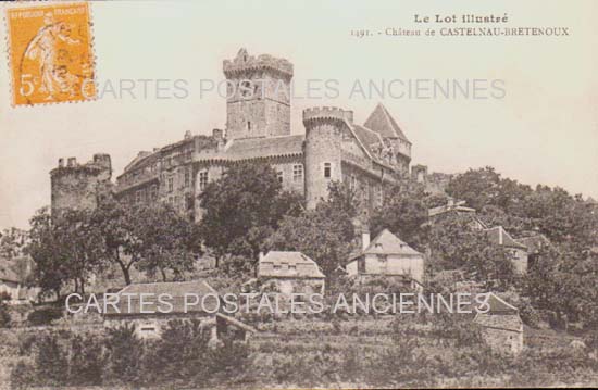 Cartes postales anciennes > CARTES POSTALES > carte postale ancienne > cartes-postales-ancienne.com Occitanie Lot Castelnau Montratier