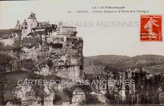 Cartes postales anciennes > CARTES POSTALES > carte postale ancienne > cartes-postales-ancienne.com Occitanie Lot Lacave