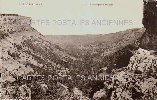 Cartes postales anciennes > CARTES POSTALES > carte postale ancienne > cartes-postales-ancienne.com Occitanie Lot Autoire