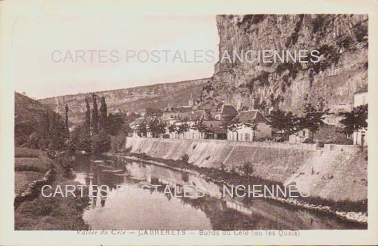 Cartes postales anciennes > CARTES POSTALES > carte postale ancienne > cartes-postales-ancienne.com Occitanie Lot Cabrerets
