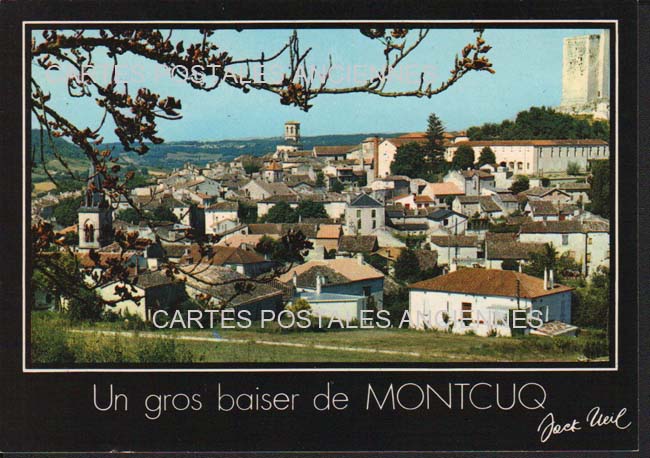 Cartes postales anciennes > CARTES POSTALES > carte postale ancienne > cartes-postales-ancienne.com Occitanie Lot Montcuq