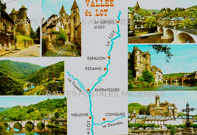 Cartes postales anciennes > CARTES POSTALES > carte postale ancienne > cartes-postales-ancienne.com Aveyron 12 Espalion