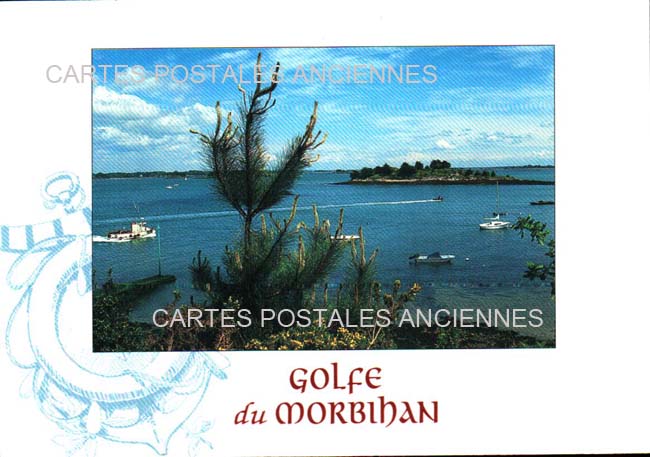 Cartes postales anciennes > CARTES POSTALES > carte postale ancienne > cartes-postales-ancienne.com Bretagne Morbihan Ile Aux Moines