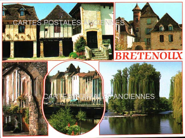 Cartes postales anciennes > CARTES POSTALES > carte postale ancienne > cartes-postales-ancienne.com Occitanie Lot Bretenoux