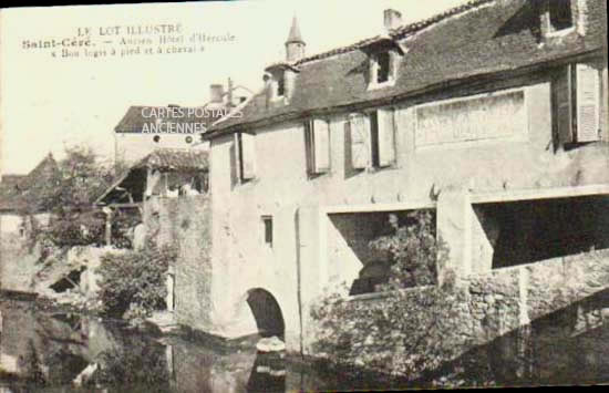 Cartes postales anciennes > CARTES POSTALES > carte postale ancienne > cartes-postales-ancienne.com Occitanie Lot Saint Cere