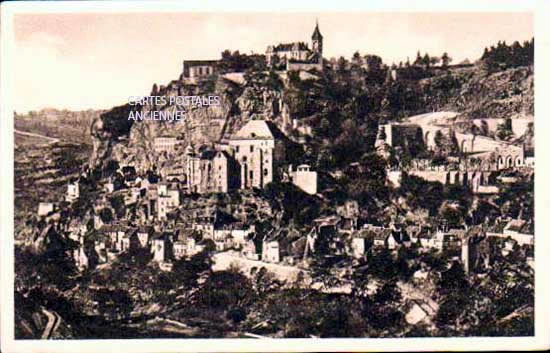 Cartes postales anciennes > CARTES POSTALES > carte postale ancienne > cartes-postales-ancienne.com Occitanie Lot Rocamadour