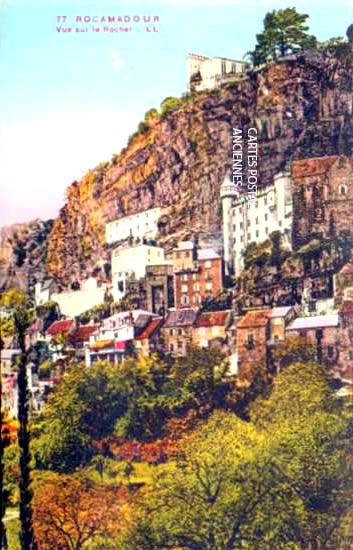 Cartes postales anciennes > CARTES POSTALES > carte postale ancienne > cartes-postales-ancienne.com Occitanie Lot Rocamadour