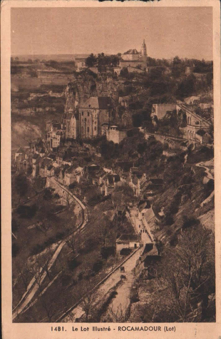 Cartes postales anciennes > CARTES POSTALES > carte postale ancienne > cartes-postales-ancienne.com Lot 46 Rocamadour