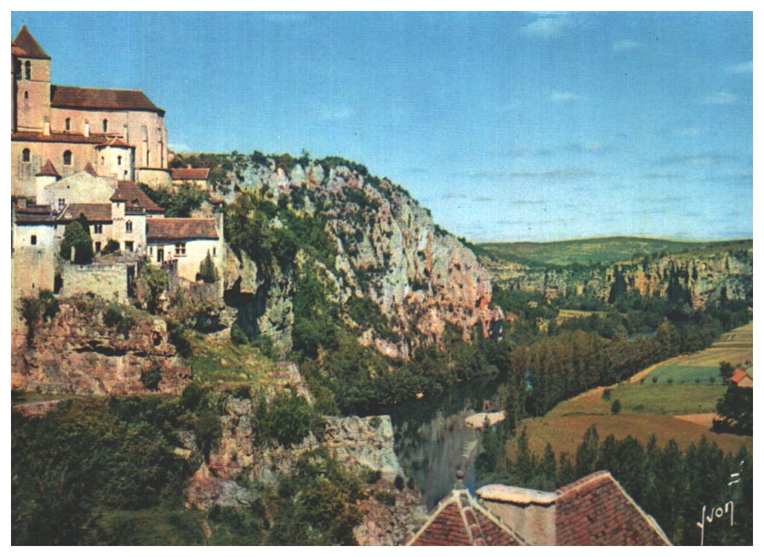 Cartes postales anciennes > CARTES POSTALES > carte postale ancienne > cartes-postales-ancienne.com Occitanie Lot Saint Cirq Lapopie