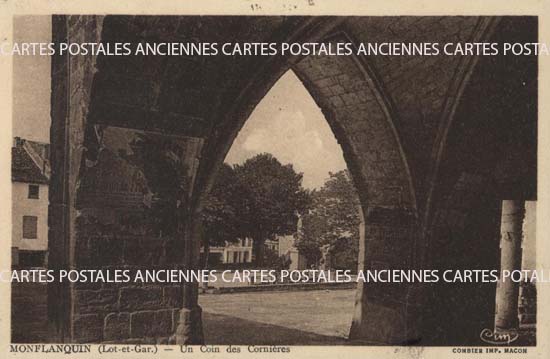 Cartes postales anciennes > CARTES POSTALES > carte postale ancienne > cartes-postales-ancienne.com Nouvelle aquitaine Lot et garonne Monflanquin