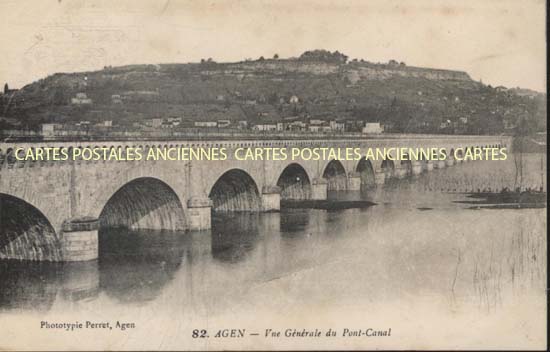 Cartes postales anciennes > CARTES POSTALES > carte postale ancienne > cartes-postales-ancienne.com Nouvelle aquitaine Lot et garonne Agen