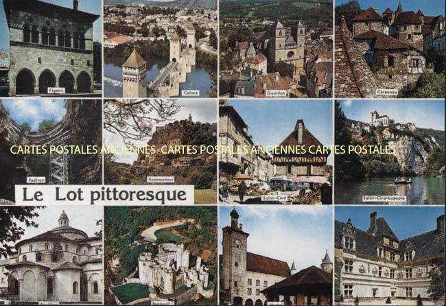 Cartes postales anciennes > CARTES POSTALES > carte postale ancienne > cartes-postales-ancienne.com Lot 46 Saint Cere