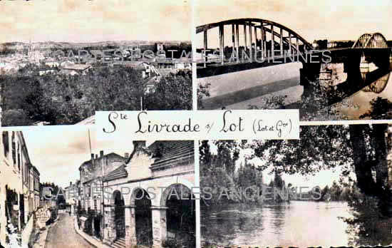 Cartes postales anciennes > CARTES POSTALES > carte postale ancienne > cartes-postales-ancienne.com Nouvelle aquitaine Lot et garonne Sainte Livrade Sur Lot