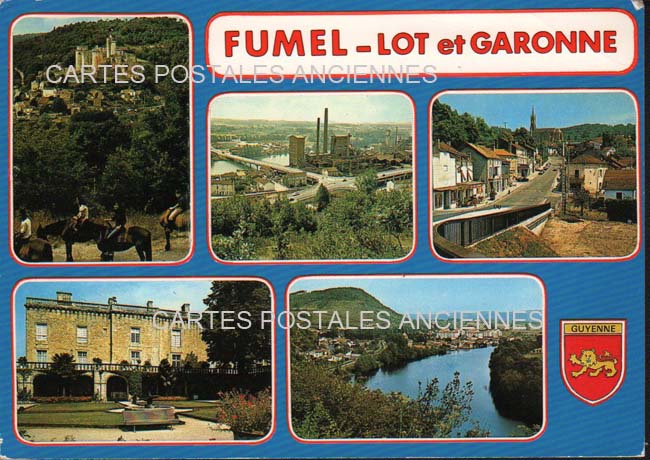 Cartes postales anciennes > CARTES POSTALES > carte postale ancienne > cartes-postales-ancienne.com Nouvelle aquitaine Lot et garonne Fumel