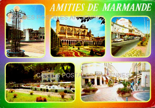 Cartes postales anciennes > CARTES POSTALES > carte postale ancienne > cartes-postales-ancienne.com Nouvelle aquitaine Lot et garonne Marmande