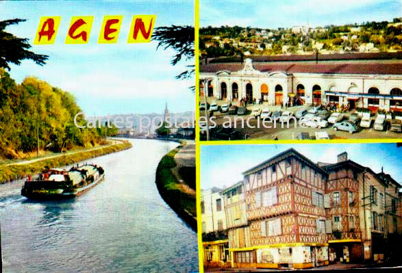 Cartes postales anciennes > CARTES POSTALES > carte postale ancienne > cartes-postales-ancienne.com Nouvelle aquitaine Agen