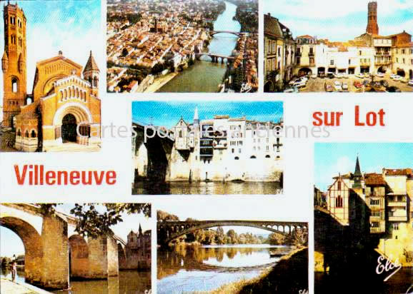Cartes postales anciennes > CARTES POSTALES > carte postale ancienne > cartes-postales-ancienne.com Nouvelle aquitaine Lot et garonne Villeneuve Sur Lot