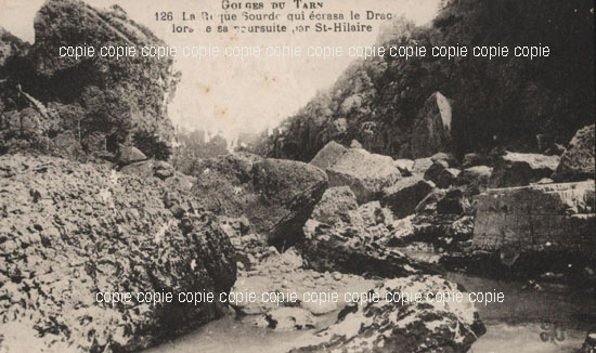 Cartes postales anciennes > CARTES POSTALES > carte postale ancienne > cartes-postales-ancienne.com Occitanie Lozere Saint Hilaire De Lavit