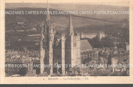 Cartes postales anciennes > CARTES POSTALES > carte postale ancienne > cartes-postales-ancienne.com Occitanie Lozere Mende