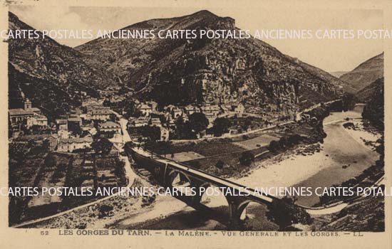 Cartes postales anciennes > CARTES POSTALES > carte postale ancienne > cartes-postales-ancienne.com Occitanie Lozere La Malene